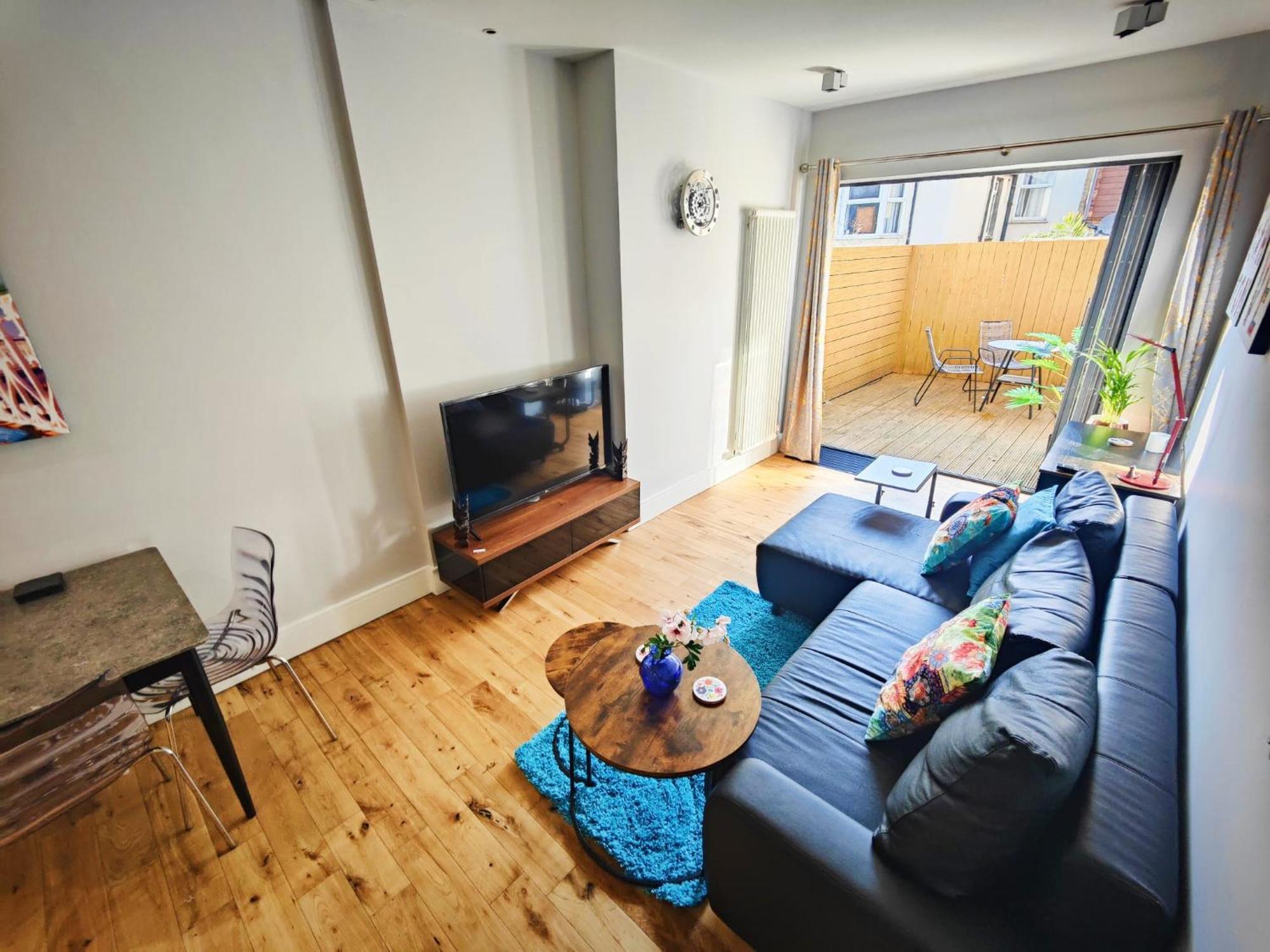 Modern Central Brighton Patio Apartment Hove Exteriér fotografie